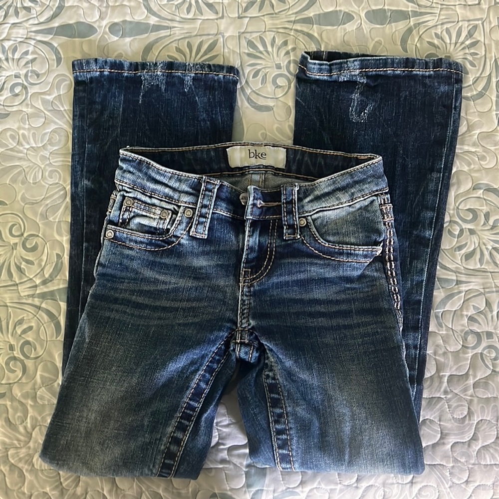 Girls BKE bootcut Size 8 jeans